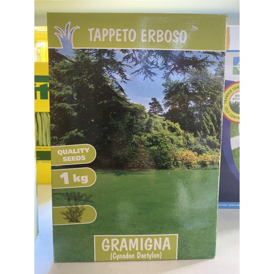 Тревна смес TAPPETO ERBOSO - Декоративен Троскот / Gramigna (Cynodon Dactylon), 1 кг.